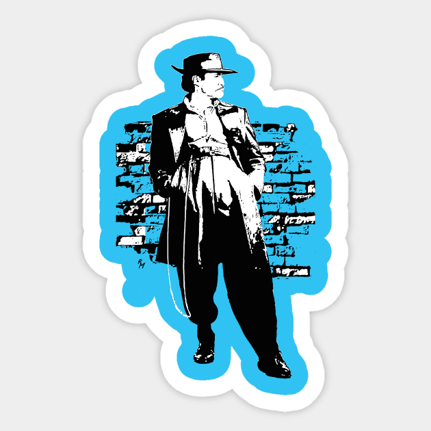 Pachuco Sticker by MartinezArtDesign